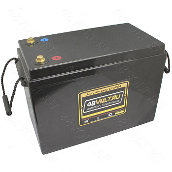 Аккумулятор LiFePO4 24v105ah 1440w max пластик